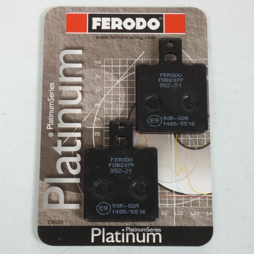 Plaquette De Frein Ferodo Pour Moto Ktm 125 Gs 1986 À 1999 Av Neuf