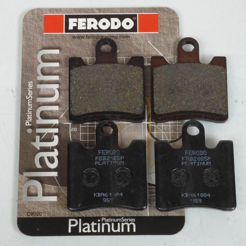Plaquette De Frein Ferodo Pour Moto Yamaha 1300 Fjr 2016 Rp286 / Av Neuf