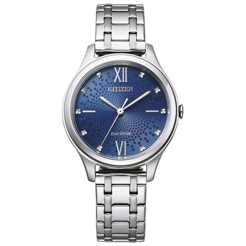 Citizen Montre Argent Analogique Femmes Em0500-73l