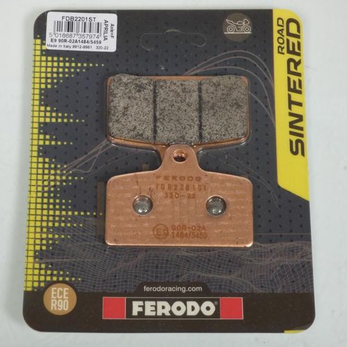 Plaquette De Frein Ferodo Pour Moto Derbi 125 Gpr R 2005 À 2008 Av / Fdb2201st Neuf