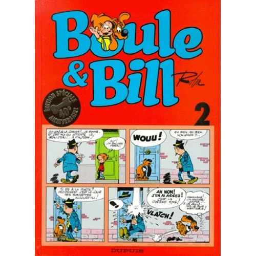 Boule & Bill Tome 2. Edition Speciale 40eme Anniversaire
