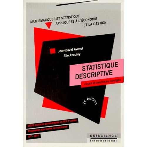 Statistique Descriptive - Cours Et Exercices Corrigés
