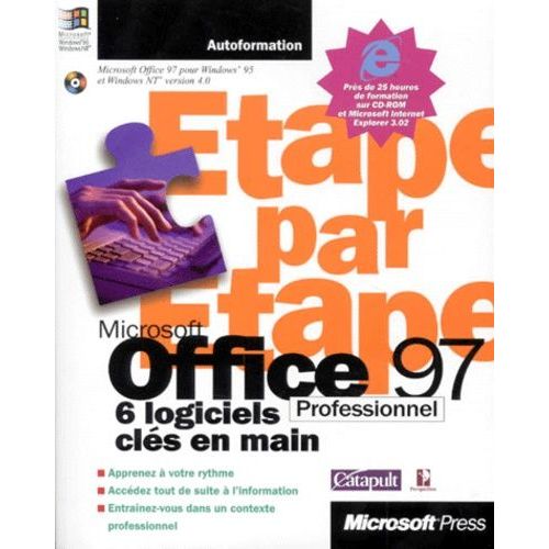 Microsoft Office 97 Professionnel Etape Par Etape - 6 Logiciels Cles En Main, Avec Cd-Rom, 2eme Tirage 1998