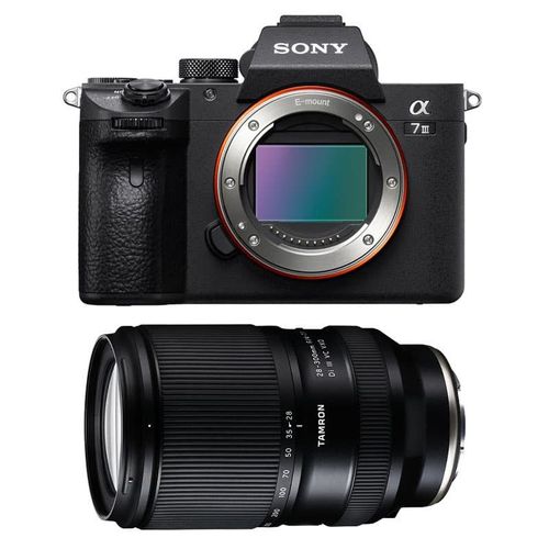 SONY Alpha 7 III + TAMRON Objectif 28-300mm f/4-7-1 Di III VC VXD Garanti 3 ans