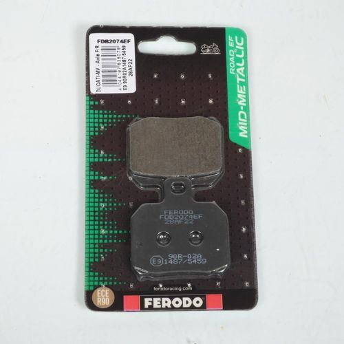 Plaquette De Frein Ferodo Pour Scooter Mbk 125 Skyliner 2003 5xl2 / Ar Neuf