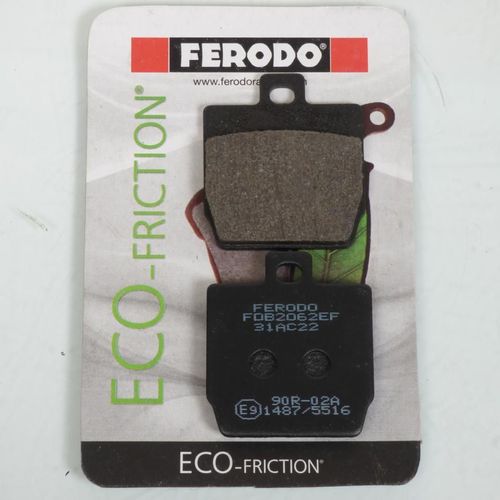 Plaquette De Frein Ferodo Pour Scooter Mbk 50 Nitro 1999 À 2000 5lc / Ar Neuf