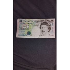 Billet 5 Pound Grande Bretagne 1990