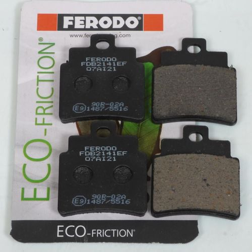 Plaquette De Frein Ferodo Pour Scooter Sym 125 Gts Efi Abs 2013 À 2015 Av Neuf