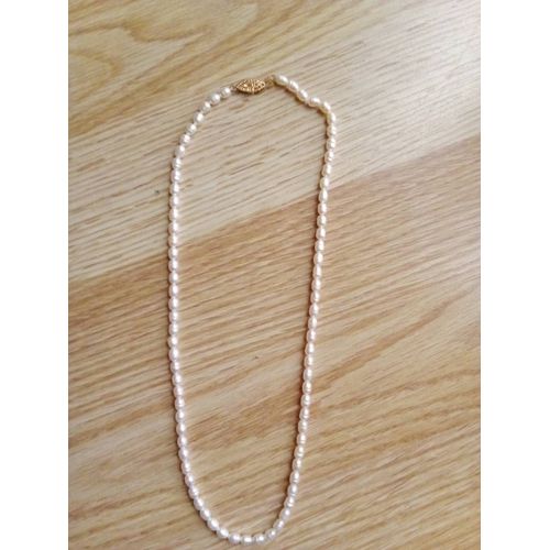 Collier De Perles Femme