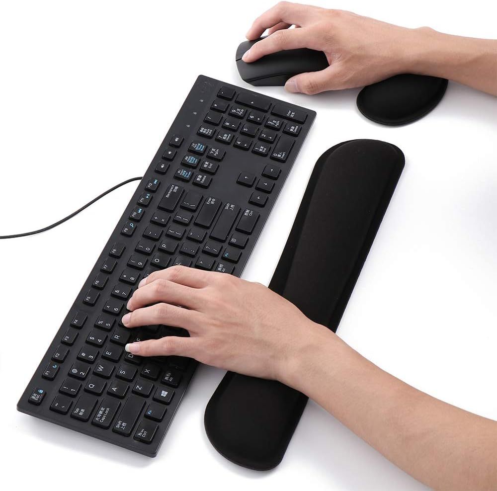 Repose-poignet pour clavier et repose-poignet pour souris en... - 2