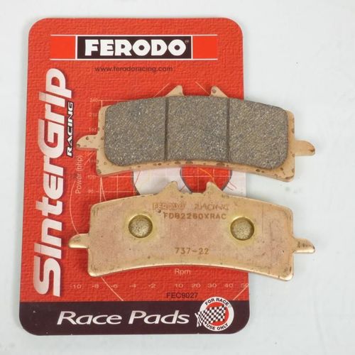 Plaquette De Frein Ferodo Pour Moto Ducati 1098 S 2007 À 2010 Avg / Avd Neuf