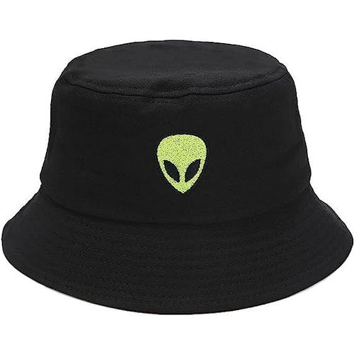 Chapeau De Seau Brodé À La Mode Pour Homme Et Femme, Alien