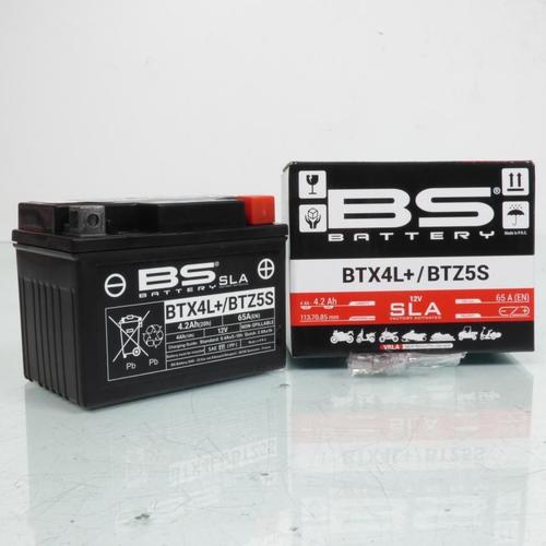 Batterie Sla Bs Battery Pour Moto Ktm 350 Sx-F 4t 2011 À 2015 Ytx4l-Bs / 12v 3ah Neuf