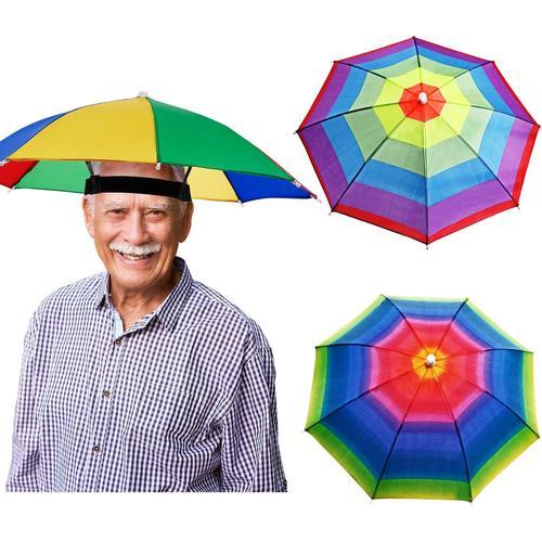3 Pièces Chapeaux De Parapluie Camouflage Chapeau De Pêche Parapluie De Plage Bandeau En