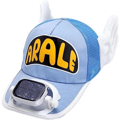 Casquette De Baseball - Protection Solaire Unisexe Pour Enfants, Protection Solaire D'été, Pour Camping, Voyage En Plein Air, Sans Piles, Bleu Clair