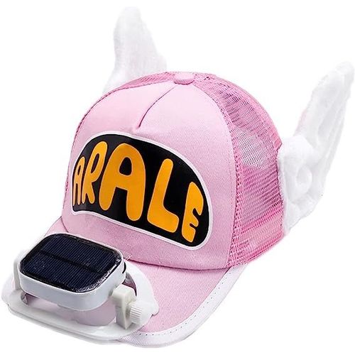 Casquette De Baseball - Protection Solaire Unisexe Pour Enfants, Protection Solaire D'été, Pour Camping, Voyage En Plein Air, Sans Piles, Rose
