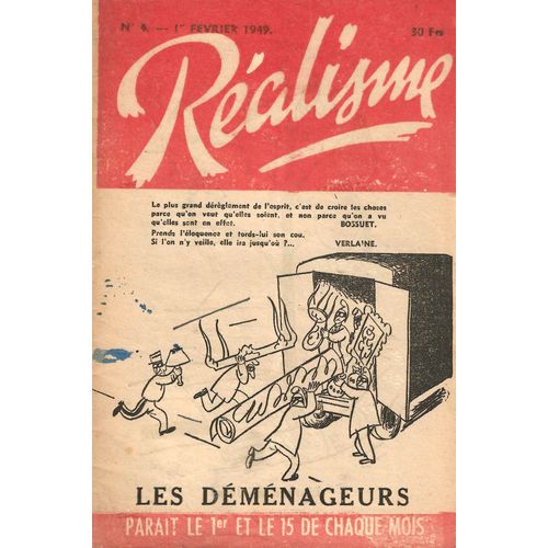 Réalisme Numéro 4 Du 01/02/1949