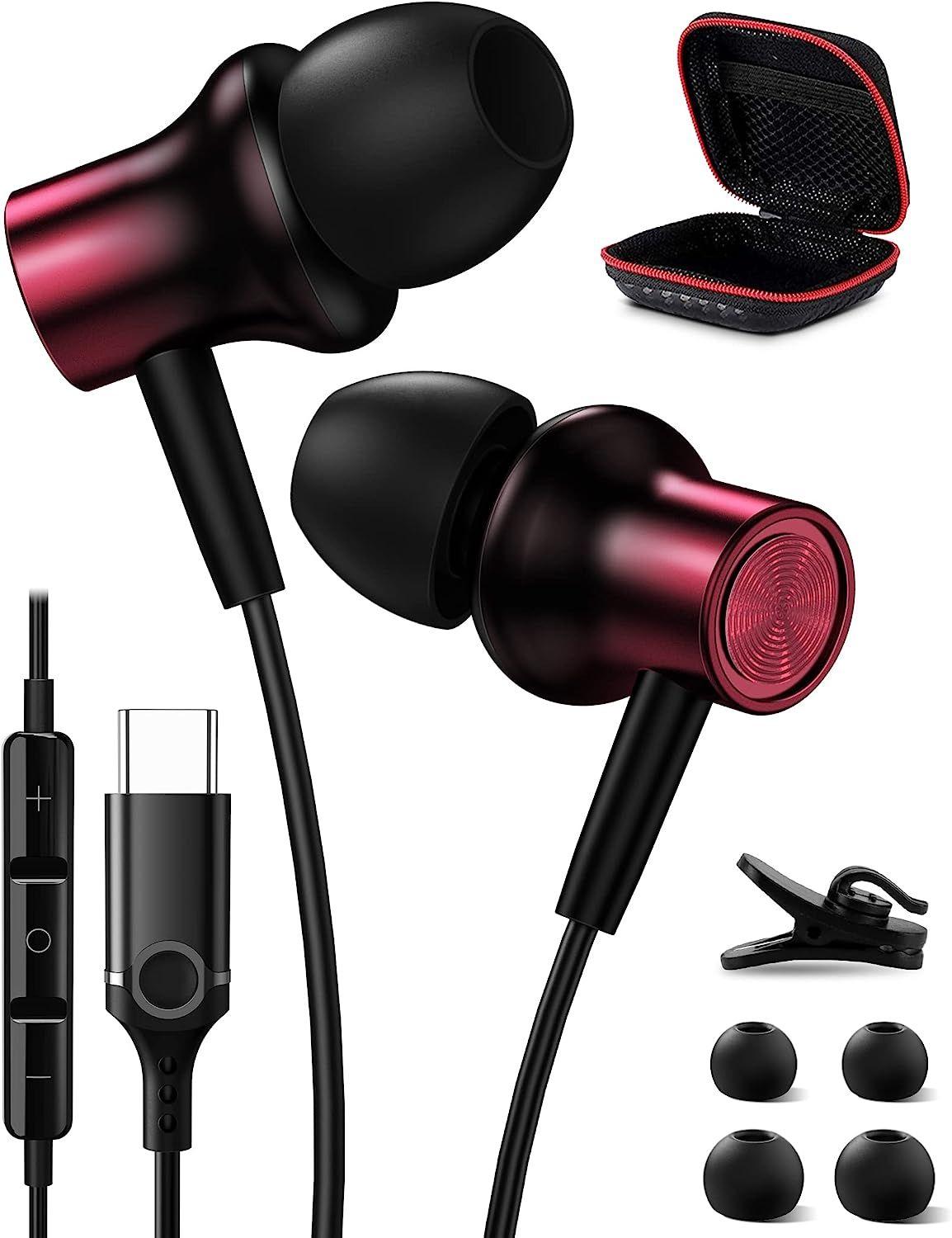 Ecouteur USB C pour Samsung S23 S22 S21 S20 A53 A54, Écouteurs USB Type C  Intra