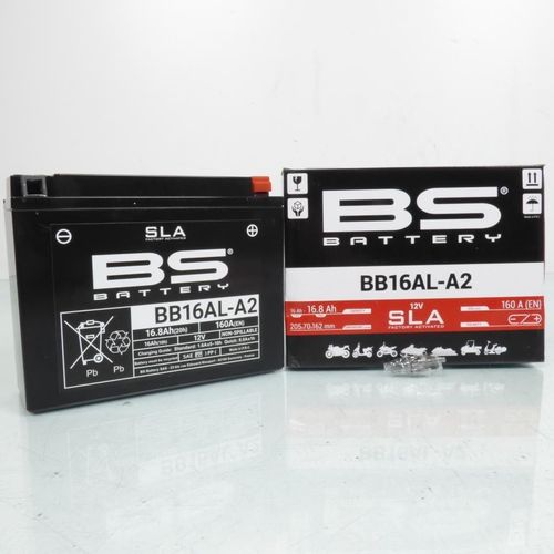 Batterie Sla Bs Battery Pour Moto Ducati 750 Ss Ie Après 2000 Yb16al-A2 Neuf