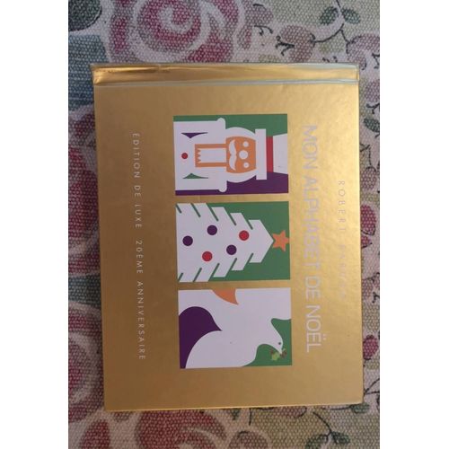 Mon Alphabet De Noël Pop-Up Robert Sabura Édition De Luxe 20ème Anniversaire