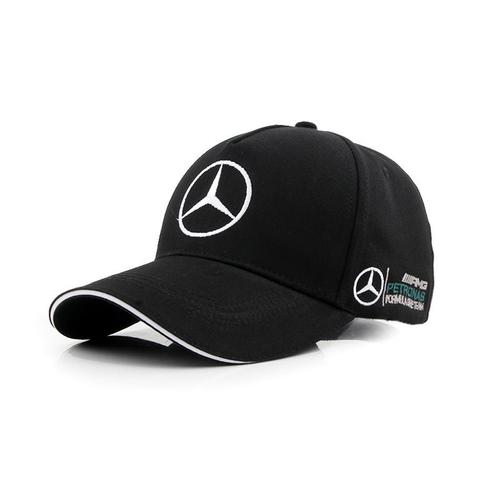 Casquette De Baseball Sur Le Thème De Mercedes Benz, Blanche