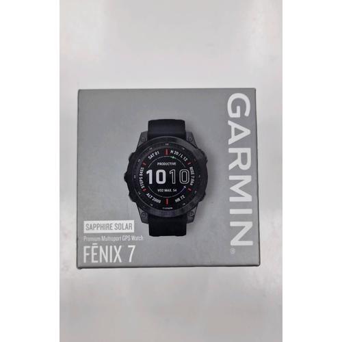 Montre Garmin Fenix 7 - Sapphire Solar Edition