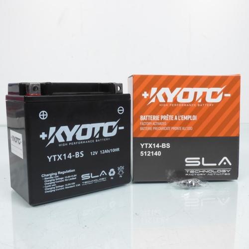 Batterie Sla Kyoto Pour Scooter Piaggio 125 X Evo - Etrier Ar 1 Axe 2007 À 2017 Neuf