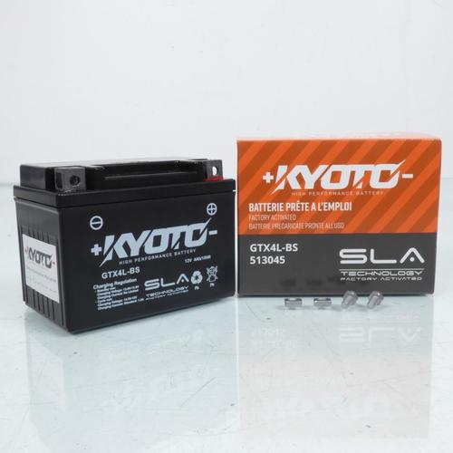 Batterie Sla Kyoto Pour Moto Ktm 250 Freeride R 2t 2014 À 2015 Ytx4l-Bs Sla / 12v 3ah Neuf