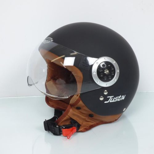 Casque Torx Homme / Femme Torx Taille Xs Justin Black Matt / Noir Mat Neuf
