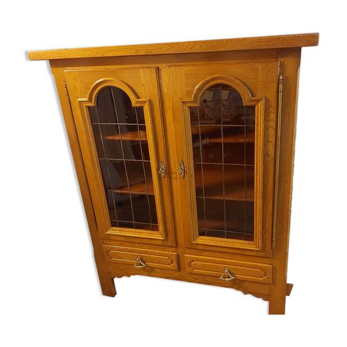 Buffet Vitrine Marron