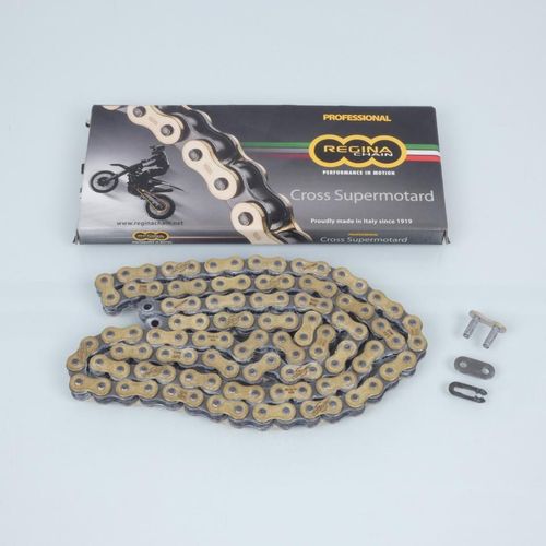 Chaîne De Transmission Regina Pour Moto Aprilia 125 Rx 1989 À 1990 Pas 520 108 Maillons Neuf