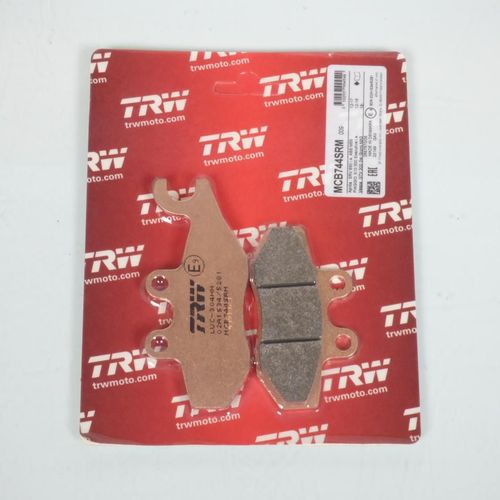Plaquette De Frein Trw Pour Scooter Piaggio 125 X Evo - Etrier Ar 2 Axes 2007 À 2016 Av Neuf