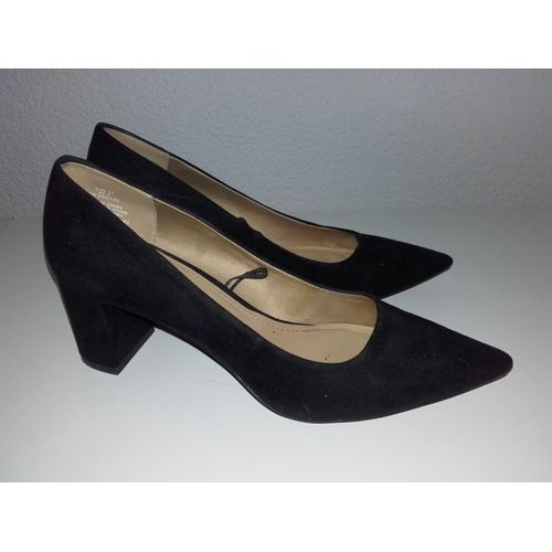 Escarpins Daim Noir H&m 37