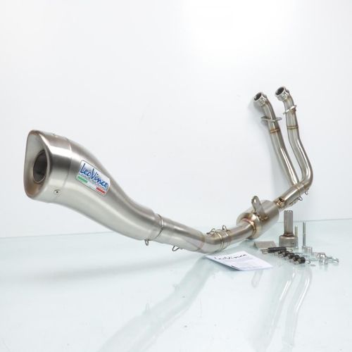 Ligne Pot Échappement Silencieux Inox Leovince Pour Moto Honda Cb 500 X Ie 2013-2015