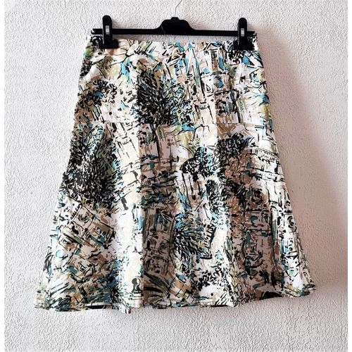 Jupe Mexx Taille 38 Multicolore Coton Doublée