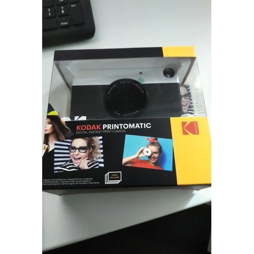 KODAK Printomatic Appareil Photo instantané, USB, Noir
