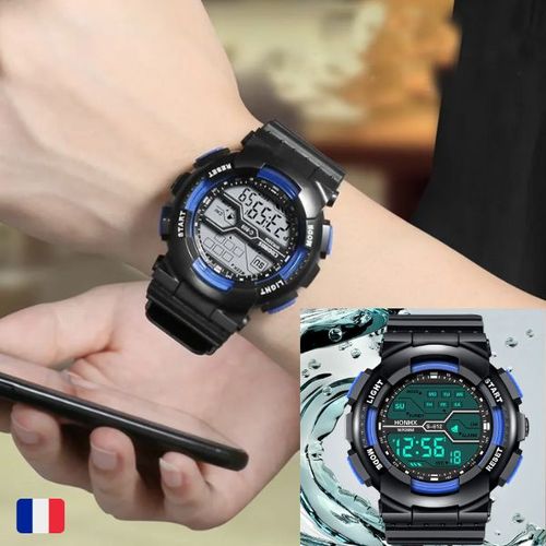 Montres Numériques Étanches À Led Pour Hommes, Sport, Vie, Homme, Date, Armée, Militaire, Horloge