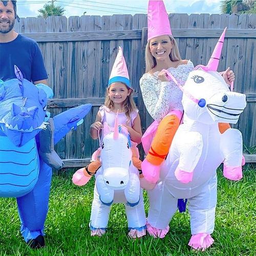 Costume Gonflable Enfant Licorne Kid