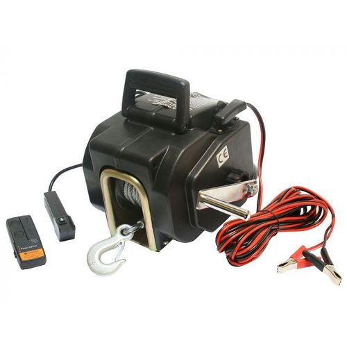 Varan Motors - var-p3500-2 Treuil électrique 12V 1587KG, Treuil à câble longueur 10.2m Ø5.2mm pour quad, bateau, auto...