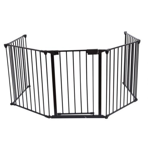 Bc-Elec - B101201 Barrière De Sécurité Grille De Protection Pour Enfants Pour Cheminée Et Escaliers Longeur Totale 3 Mètres