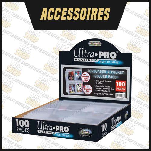 Ultra Pro - Secure Platinum Toploader - Graded (X100 Feuilles De Classeur) (Ultra Pro)