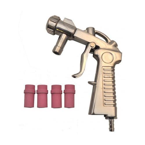 Varan Motors - NESB-14-1 Pistolet de sablage + 4 buses pour cabine de sablage et sableuse mobile