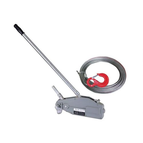 Varan Motors - hoh1600 Tire-fort, tire-câble manuel, treuil de halage à levier 1600Kg + câble 20 mètres ø11mm