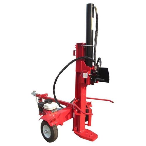 Varan Motors - NEPLS-03 Fendeuse thermique verticale 6.5cv tractable, Pression 26 Tonnes, Buche jusqu'à 105cm
