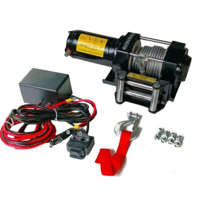 Varan Motors - sc3.0X Treuil électrique 12V 1360KG 1000W, Treuil à ...