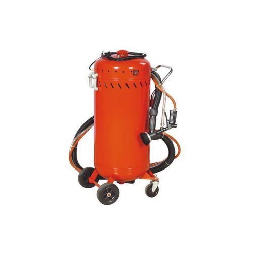 Varan Motors - NESB-07 Combiné Sableuse mobile 106 litres 0-10 Bars avec Aspirateur de récupération