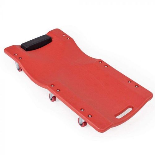 Varan Motors - 5767-0010 Chariot de visite à 6 roulettes mobile 360°, 90x41cm, forme ergonomique