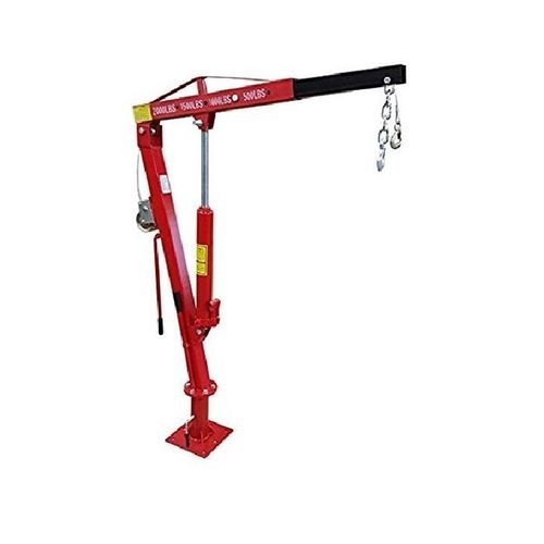 Varan Motors - NEPTC-03 Grue de levage / chèvre 900Kg pour remorque, pick-up, hayon avec treuil