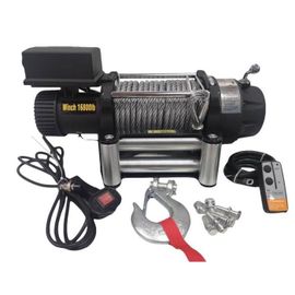 Varan Motors - SC16-8X-2 Treuil électrique 12V 7620KG 4500W, Treuil à câble longueur 26m Ø11mm