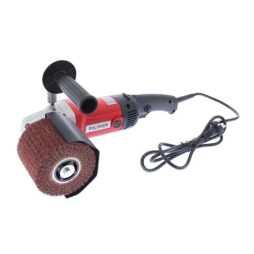 Varan Motors - NEDMP-01 Satineuse 1400w, Machine à polir 500-3000rpm rouleaux 100x120mm, polisseuse rectifieuse